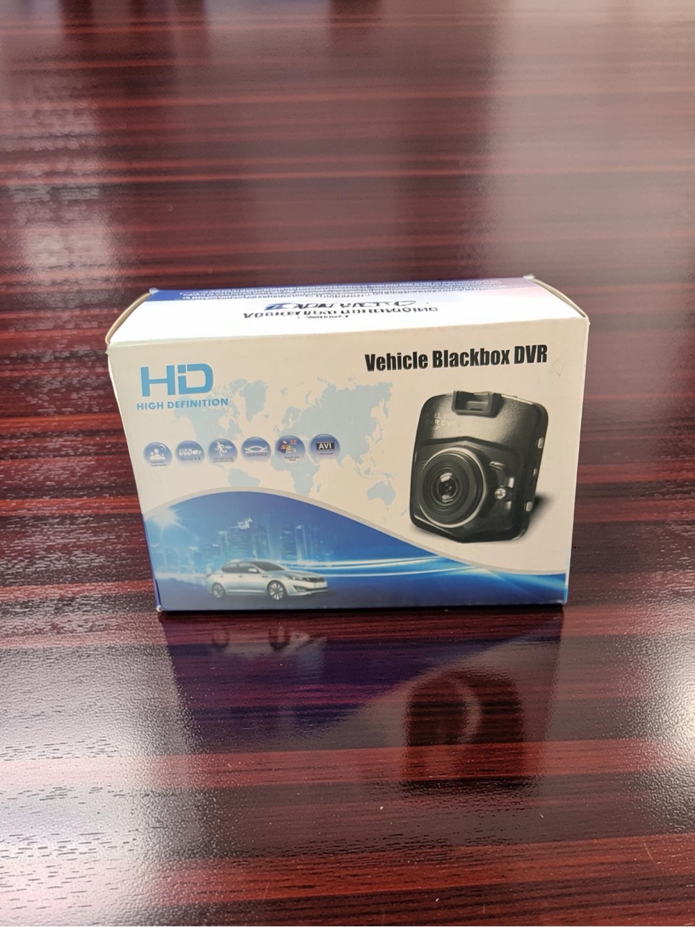 Black Dash Camera 1080P with G-Sensor & Loop Recording